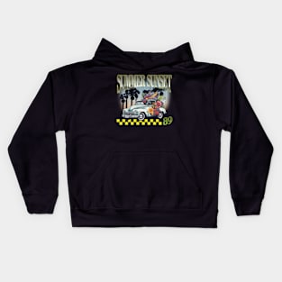 Summer Vibes in 1989 Kids Hoodie